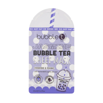 Εικόνα της Bubble T Μάσκα Προσώπου Jasmine με Αλόη Βέρα & Νιασιναμίδη 20ml