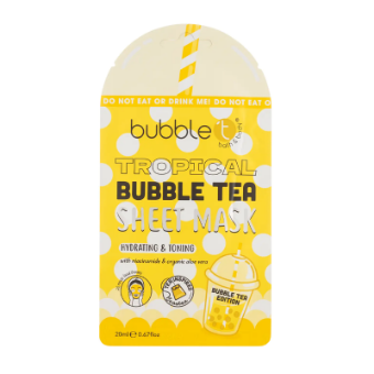 Picture of Bubble T Tropical Face Mask with Aloe Vera & Niacinamide 20ml